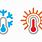 Hot and Cold Symbols