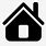 House. Emoji Black and White