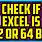 How to Check If Excel Is 64-Bit