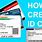 How to Create a ID
