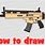 How to Draw a Fortnite Gun