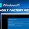 How to Factory Reset Laptop Windows 11
