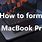 How to Format MacBook Pro