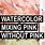 How to Mix Pink