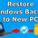 How to Restore Backup Windows 10
