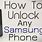 How to Unlock Samsung Phone