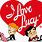 I Love Lucy Logo Background