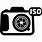 ISO Camera Icon