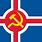 Iceland Communist Flag