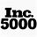 Inc. 5000 Logo White