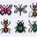 Insect Pixel Art