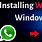 Installer Whatsapp Windows