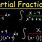 Integral of Partial Fractions