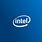 Intel Logo Blue