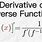 Inverse Function Rule Derivative