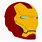 Iron Man Helmet Cartoon
