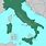 Italy Volcano Map