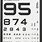 Jaeger Eye Test Chart
