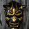 Japanese Demon Half Mask