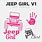 Jeep Girl Decal SVG