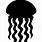 Jellyfish Stencil Printable