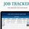 Job Tracker Spreadsheet