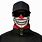 Joker Face Mask Motorcycle