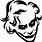 Joker Stencil SVG