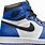 Jordan 1 Blue and White and Black