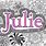 Julie Name Art