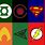 Justice League Members Logos