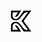 K Logo Mark Design