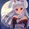 Kawaii Anime Girl with Bunny Ears