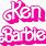 Ken Barbie Name Logo