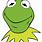 Kermit the Frog Face Clip Art