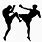 Kickboxing Symbol