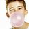 Kids Chewing Bubble Gum