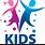 Kids Logo Vector