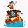Kids Pirate Ship Clip Art