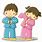 Kids in Pajamas Cartoon