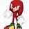 Knuckles On Sonic