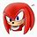 Knuckles Sonic Face