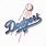 LA Dodgers Cool Logo