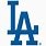 LA Dodgers Logo Font