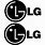 LG Logo Sticker