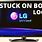 LG TV Stuck