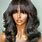 Lace Front Wigs with Bangs