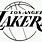 Lakers Logo Coloring Page