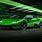Lamborghini Green Car