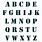 Large Alphabet Stencils